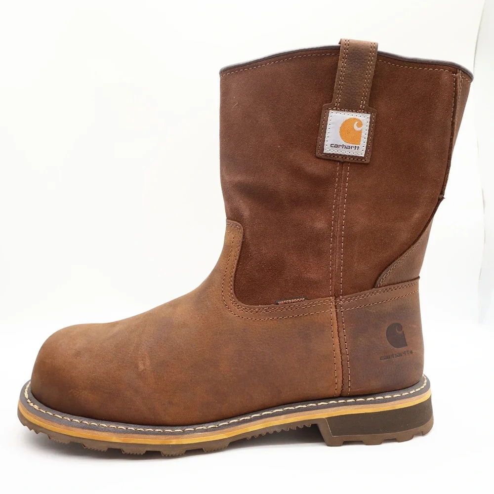 Carhartt Modern Work Boots Mens 13 M Brown Leather Safety Composite Toe NWT